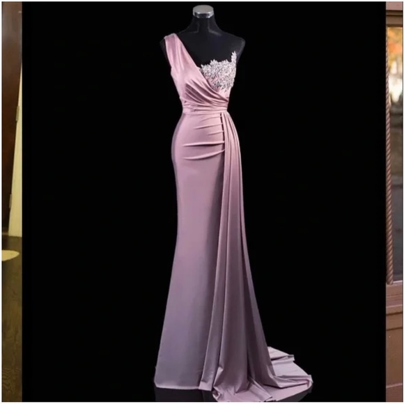 Portia & Scarlett PS21219 Mauve Dress (size 14) - Picture 3 of 5